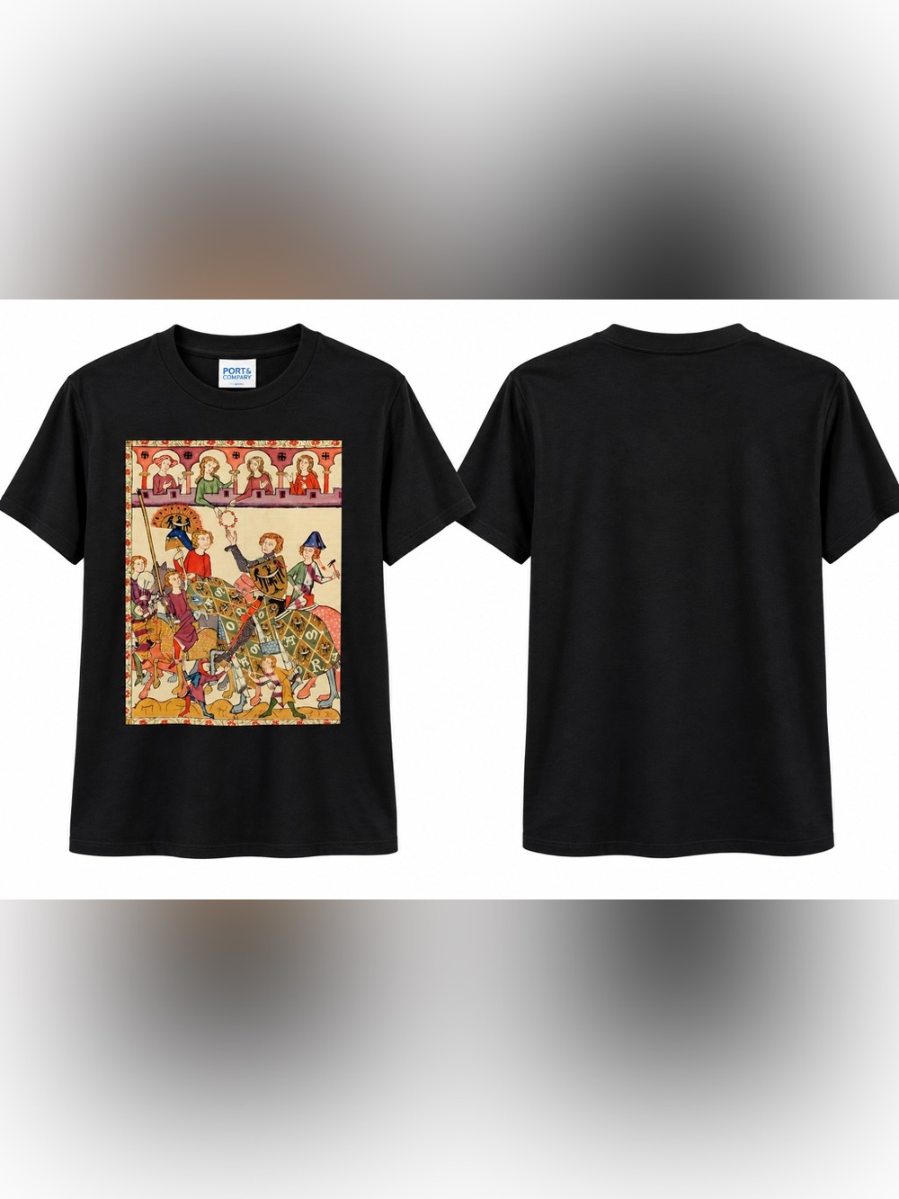 Medieval Knight Graphic T-Shirt